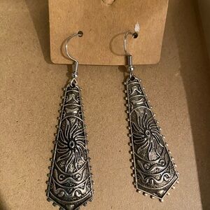 Elegant Silver Dangle Earrings